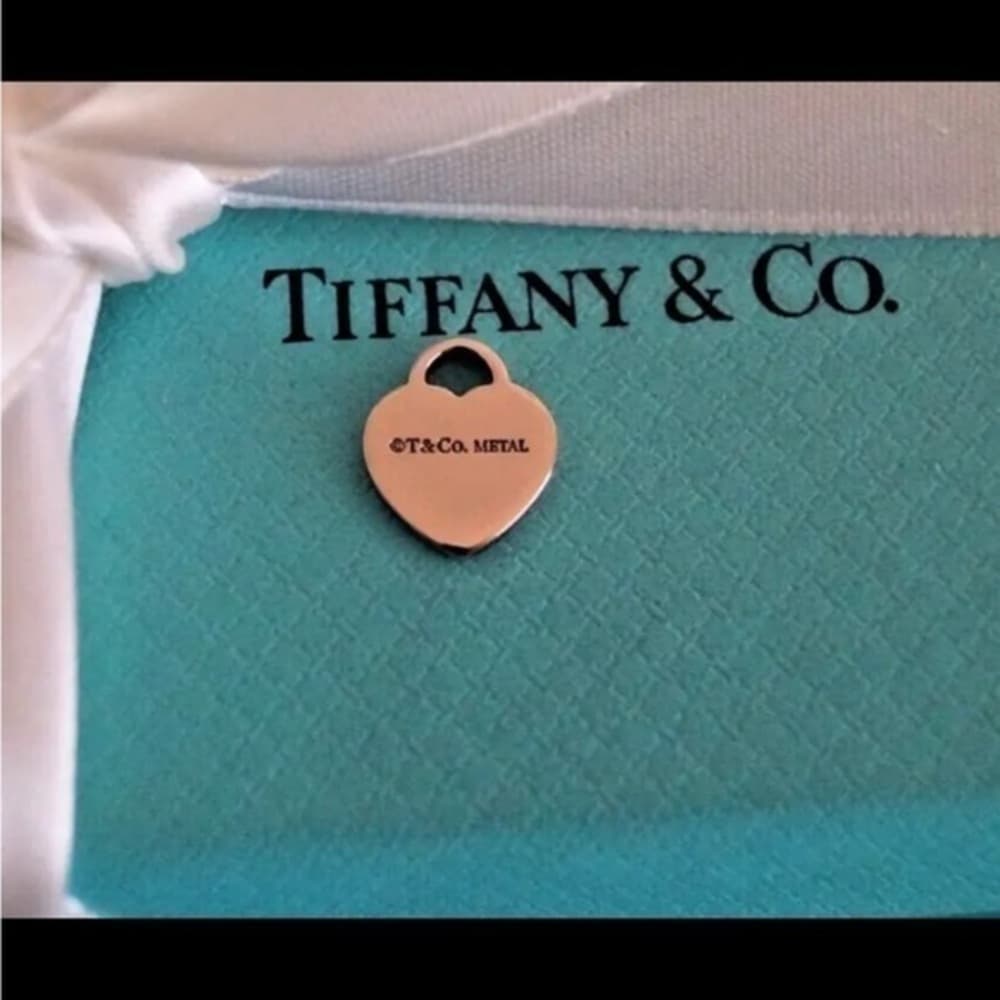 Retired TIFFANY & CO Rubedo Metal Heart Pendant Necklace Bracelet - Thumbnail 6