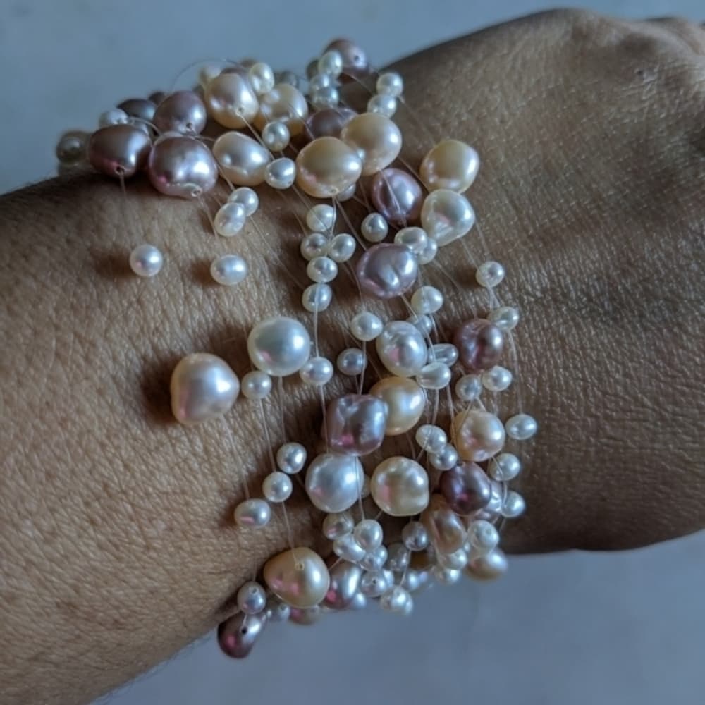 Tiffany & Co Iridesse Collection Pearl Bracelet - Thumbnail 5