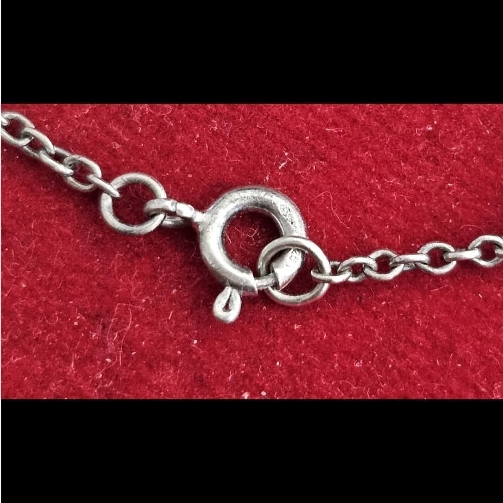 Tiffany & Co. 5 Open Heart Bracelet Elsa Peretti Spain Sterling 7 1/4" - Thumbnail 6