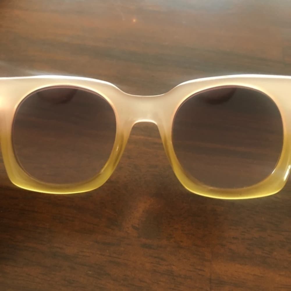 Marc Jacobs pink and yellow ombré sunglasses - Thumbnail 7