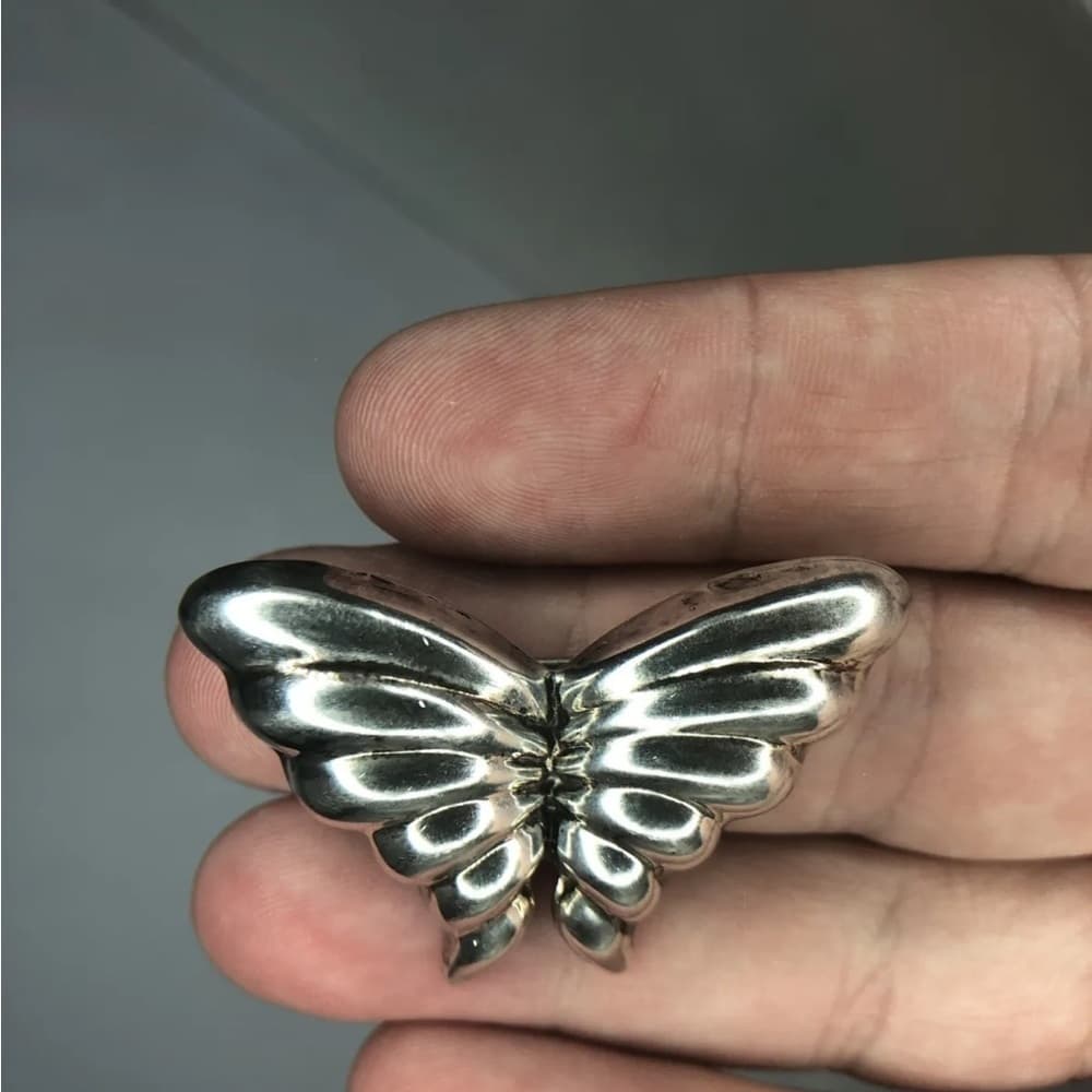 Authentic Tiffany & Co Sterling Silver 925 Angel Wing/ Butterfly pin - Thumbnail 6