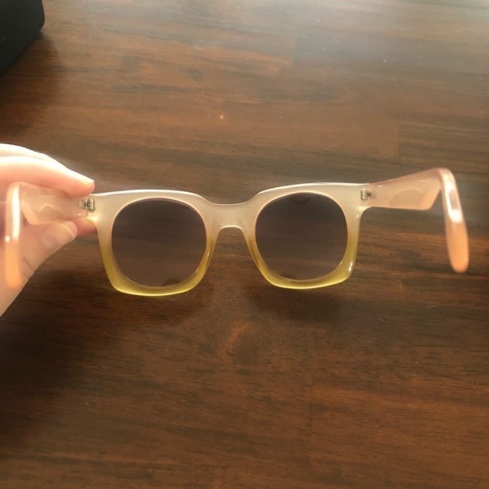 Marc Jacobs pink and yellow ombré sunglasses - Thumbnail 6