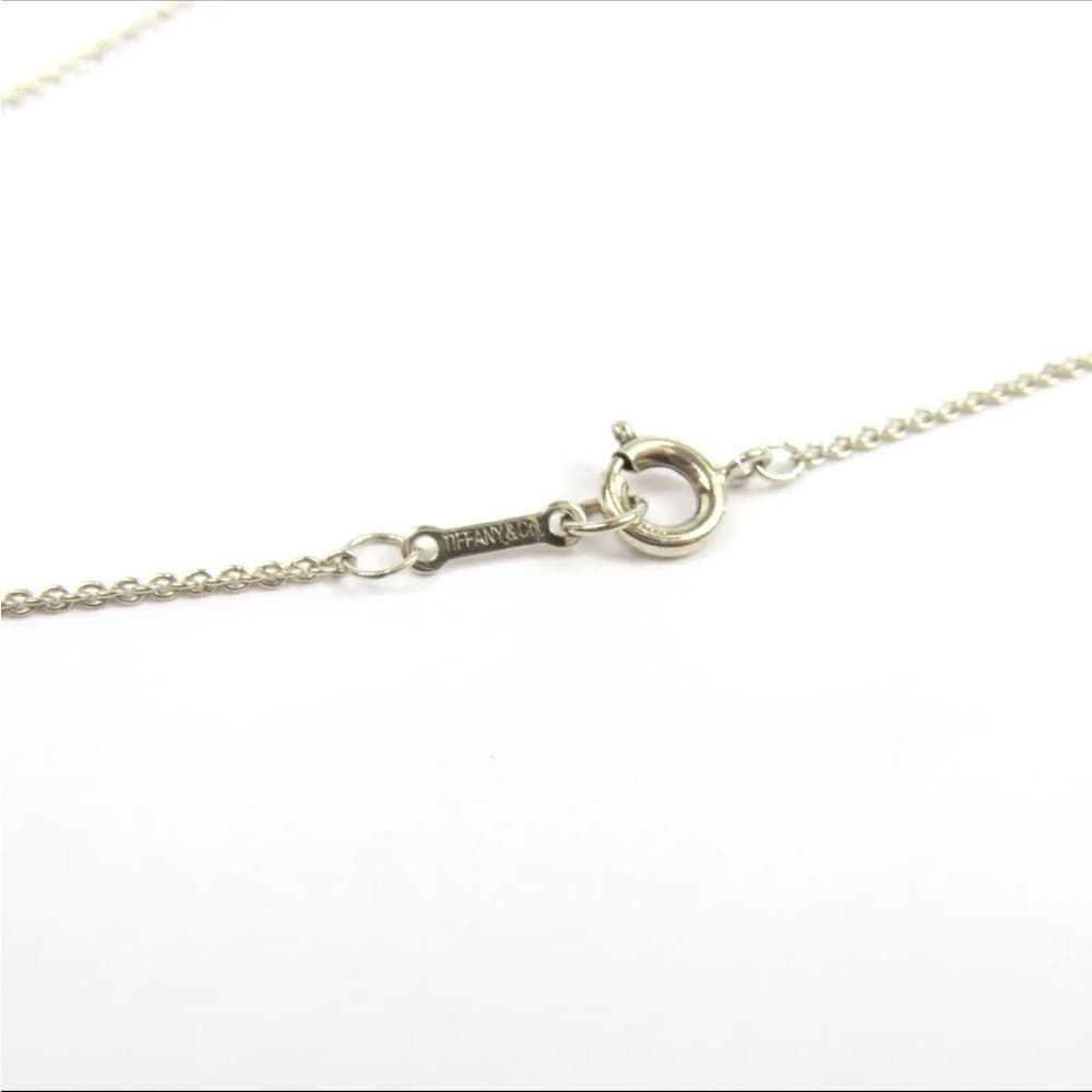 TIFFANY & CO. Elsa Peretti Cross Necklace 2.4g Sterling Silver 925 - Thumbnail 4