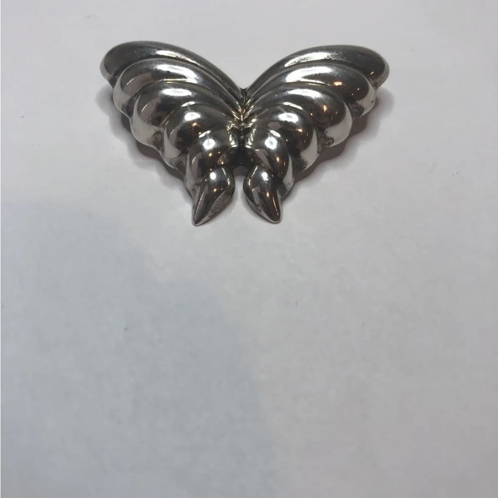 Authentic Tiffany & Co Sterling Silver 925 Angel Wing/ Butterfly pin - Thumbnail 5