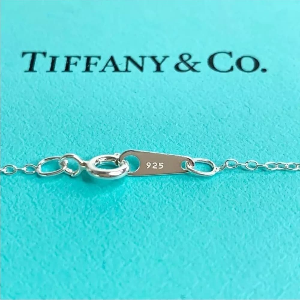 Authentic Retired Tiffany&Co. 1837 Lock Padlock Necklace Pendant 925 16” - Thumbnail 5