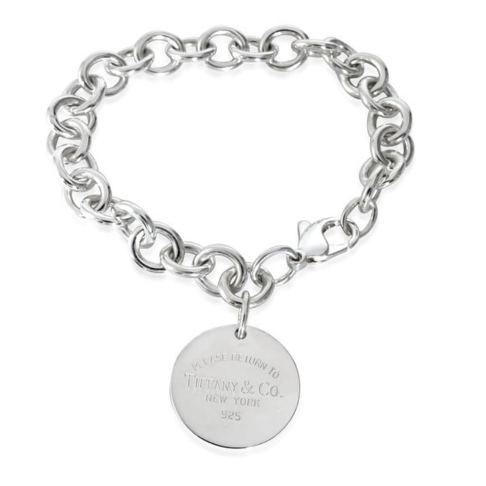 Tiffany & Co. Return To Tiffany Round Tag Bracelet in Sterling Silver - Thumbnail 3
