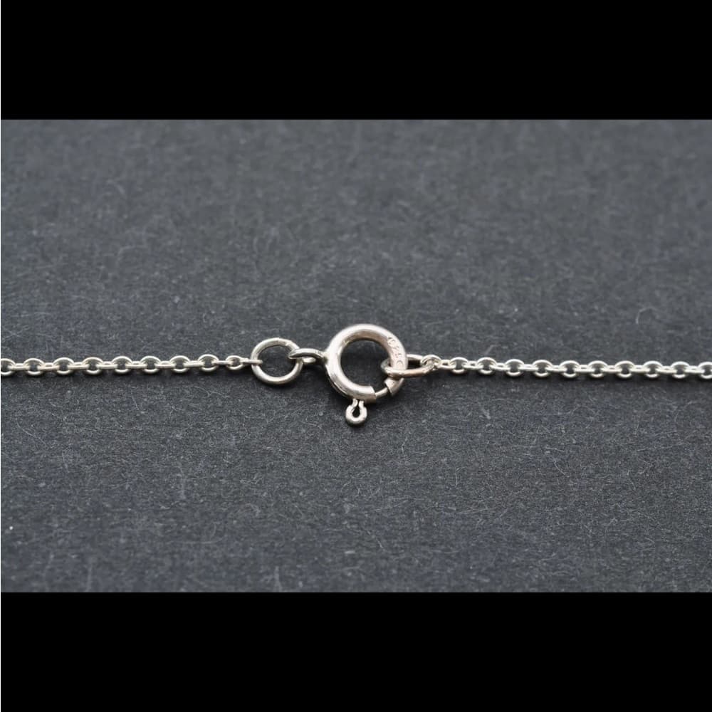 Tiffany & Co. Triple Open Star PERETTI Necklace Sterling Silver925 3.5g 12171 - Thumbnail 5