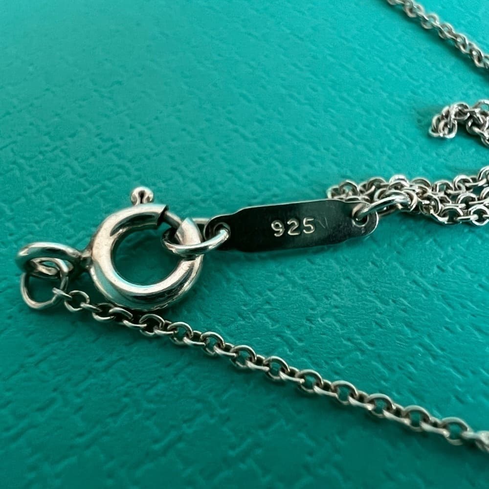 TIFFANY & CO Retired Sterling Silver Lock Pendent Necklaces - Thumbnail 8