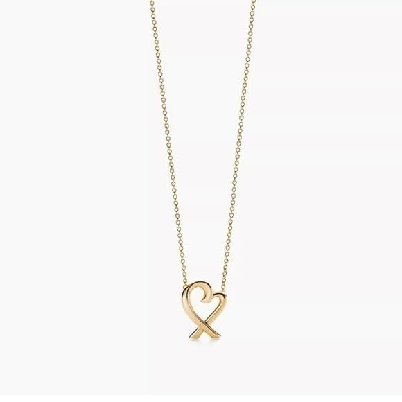 Tiffany & Co 18k gold 8.4 grams Paloma Picasso® Loving Heart Pendant - Thumbnail 15