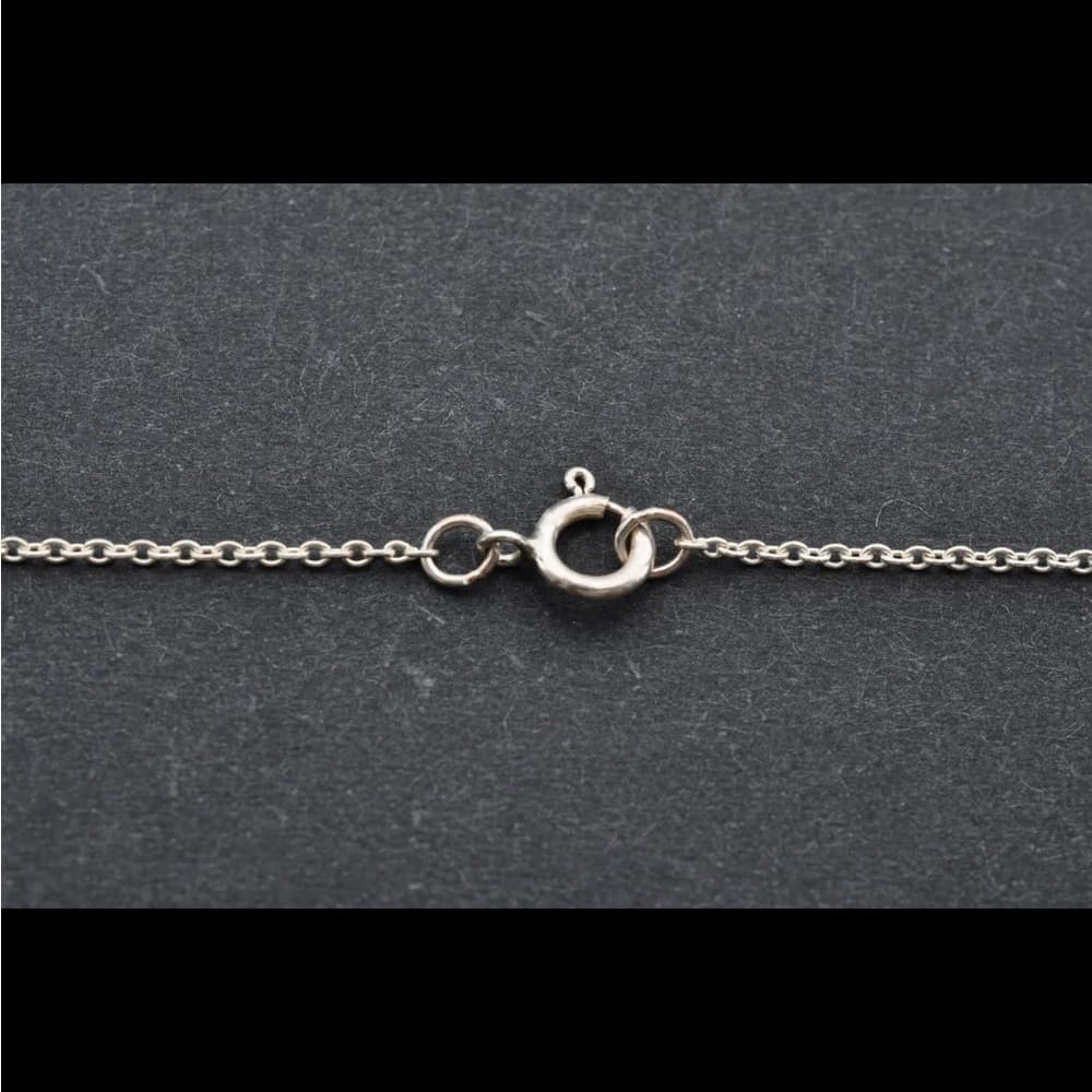Tiffany & Co. Triple Open Star PERETTI Necklace Sterling Silver925 3.5g 12171 - Thumbnail 6