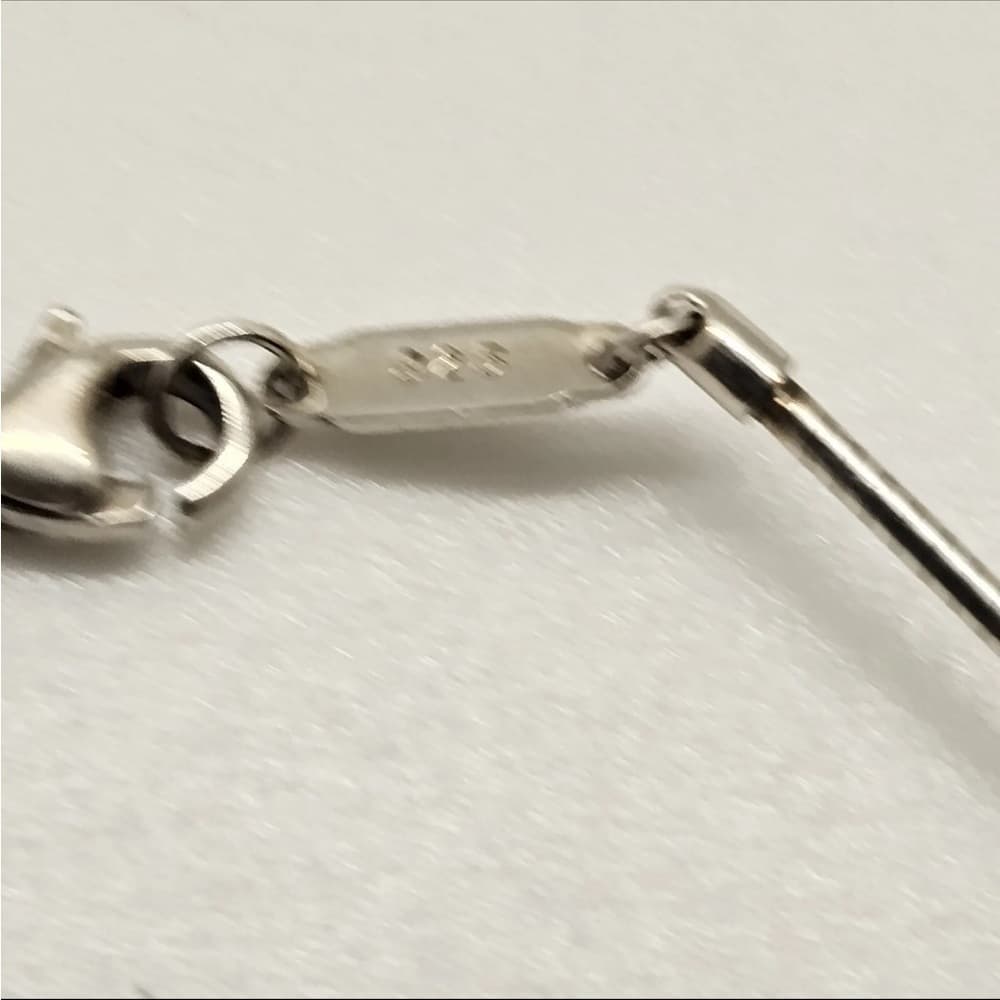 Tiffany Co. Tiffany Snake Chain Silver Necklace Choker 16" Sterling - Thumbnail 4