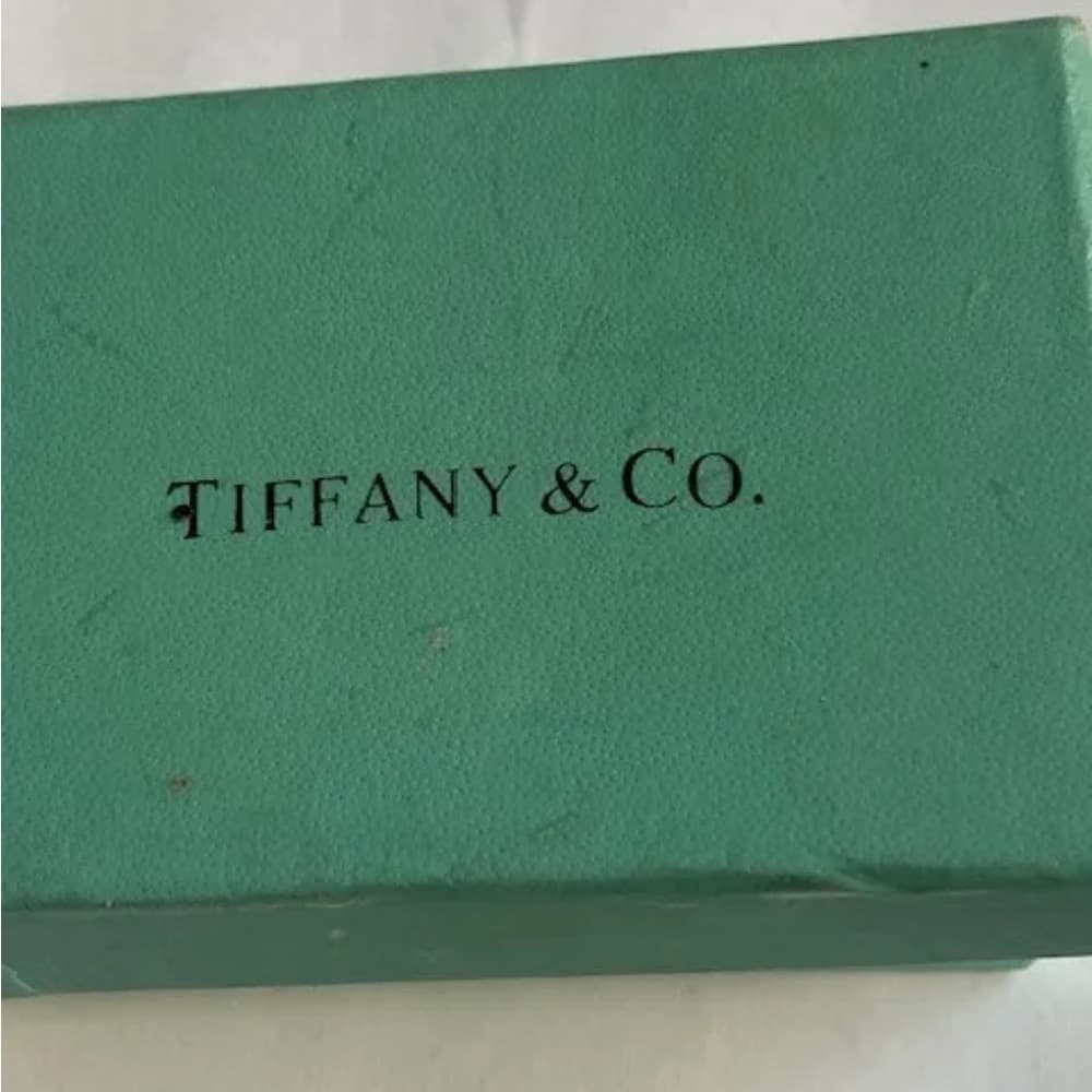 Vintage Tiffany & Co. 925 Sterling Silver Heart Tag Round Bracelet. - Thumbnail 9