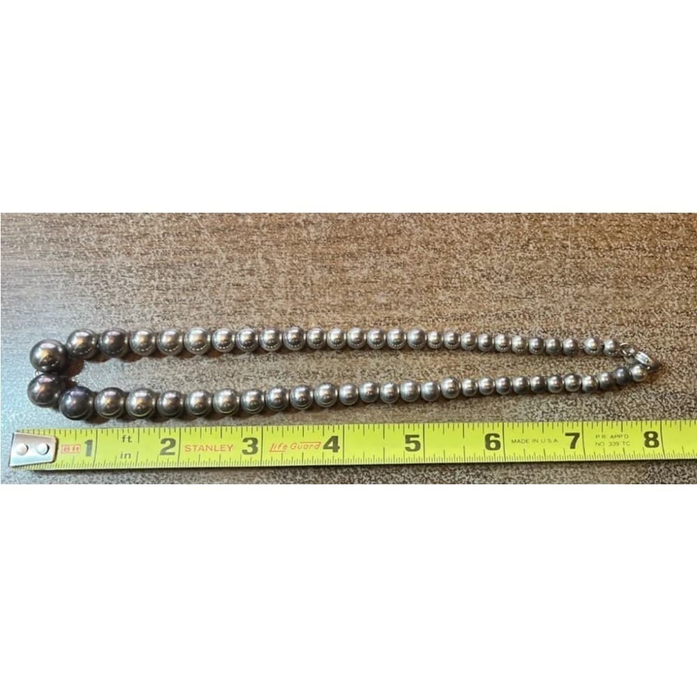 Tiffany & Co. Graduated Ball Collar Necklace 16” silver 925 - Thumbnail 7
