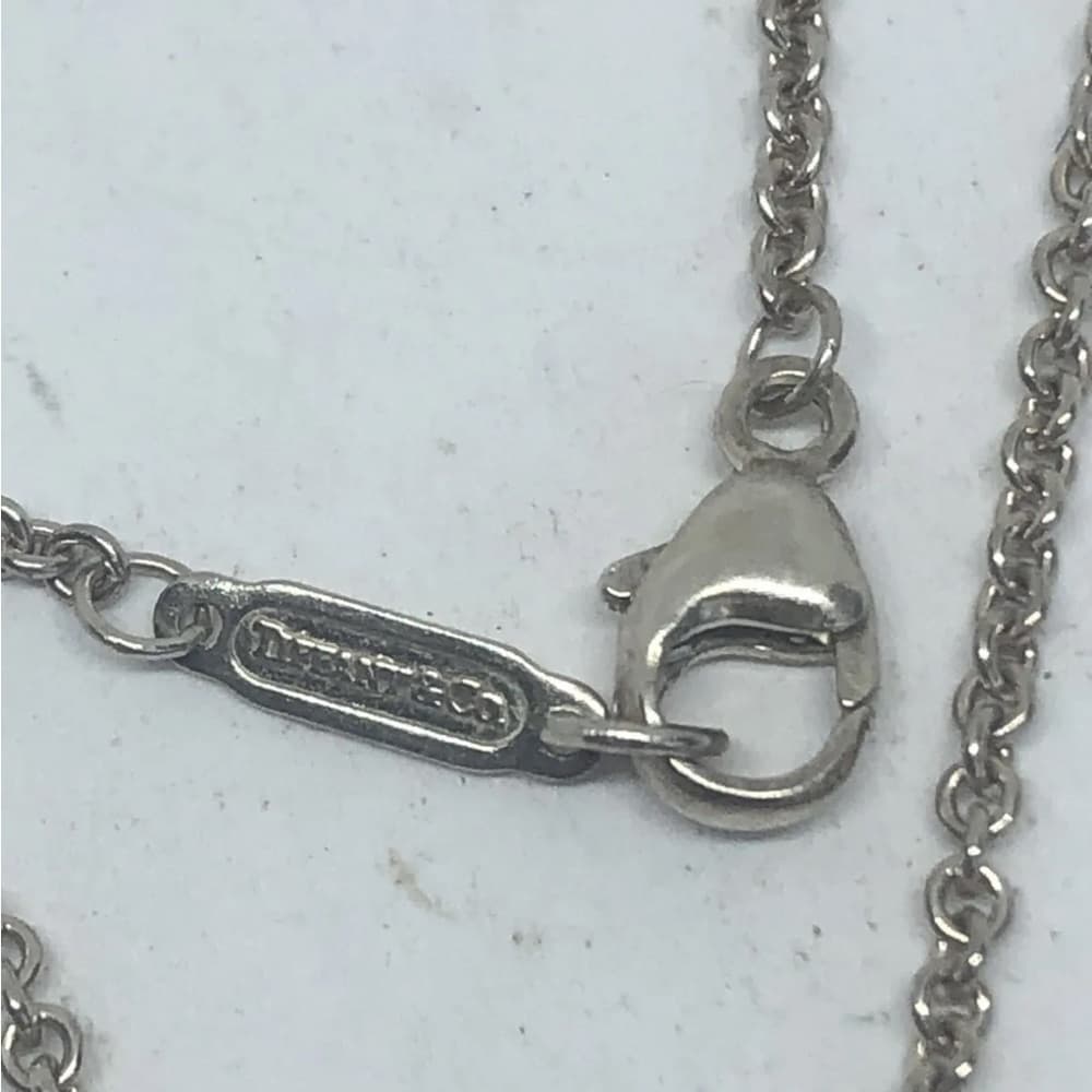 Tiffany & Co Lock Chain 925 9.9 Grams Necklace - Thumbnail 4