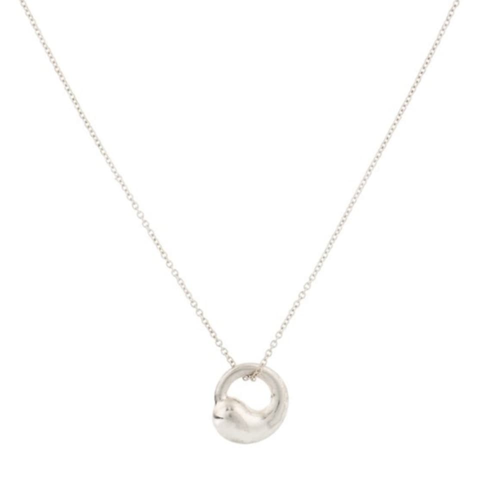 Tiffany & Co Circle pendant with 16” chain - Thumbnail 6