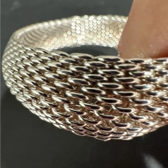 Tiffany Silver Bracelet, perfect condition, never worn, polished. 7.5” - Thumbnail 3