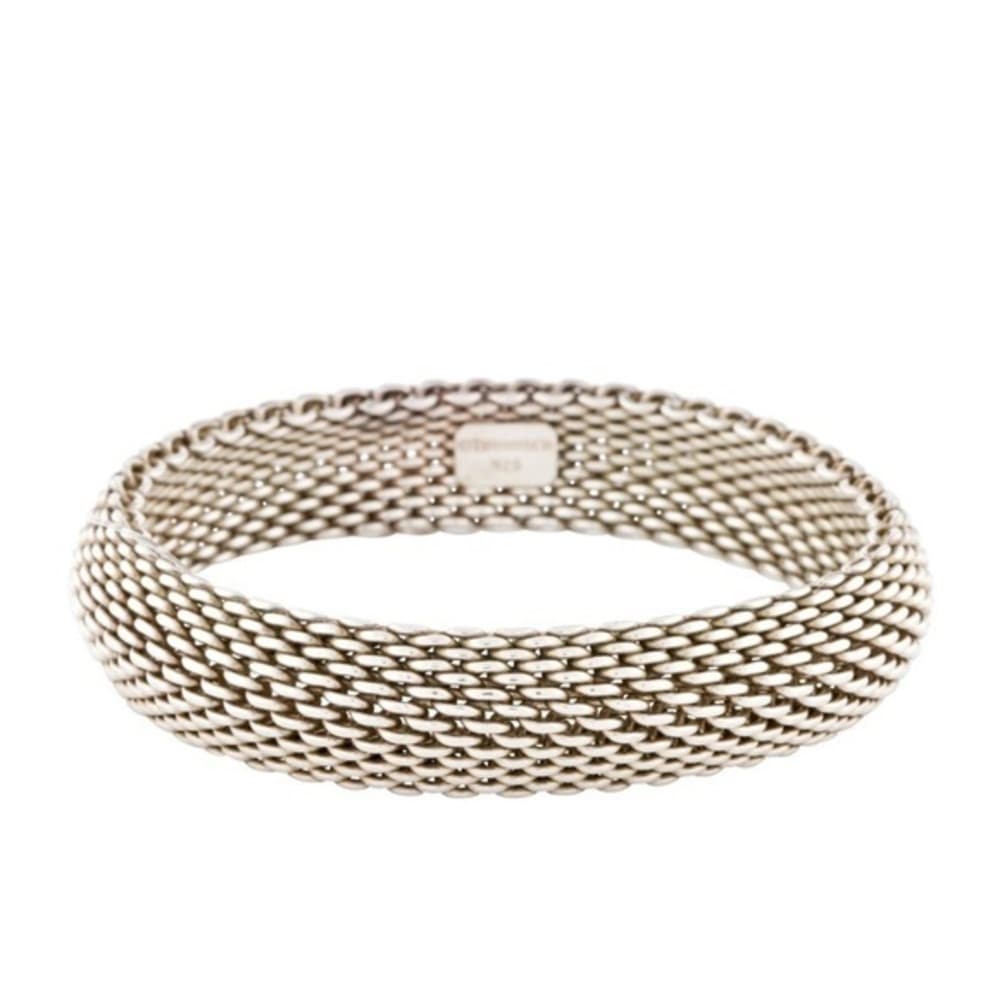 Tiffany Silver Bracelet, perfect condition, never worn, polished. 8” - Thumbnail 3