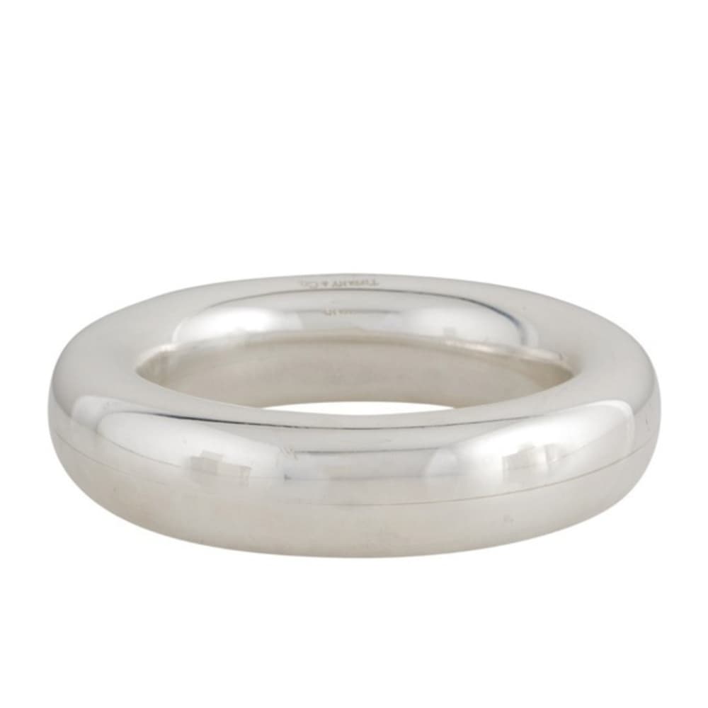 Tiffany & Co Tiffany & Co. Elsa Peretti 'Doughnut' Bangle in 925 Silver - Thumbnail 8