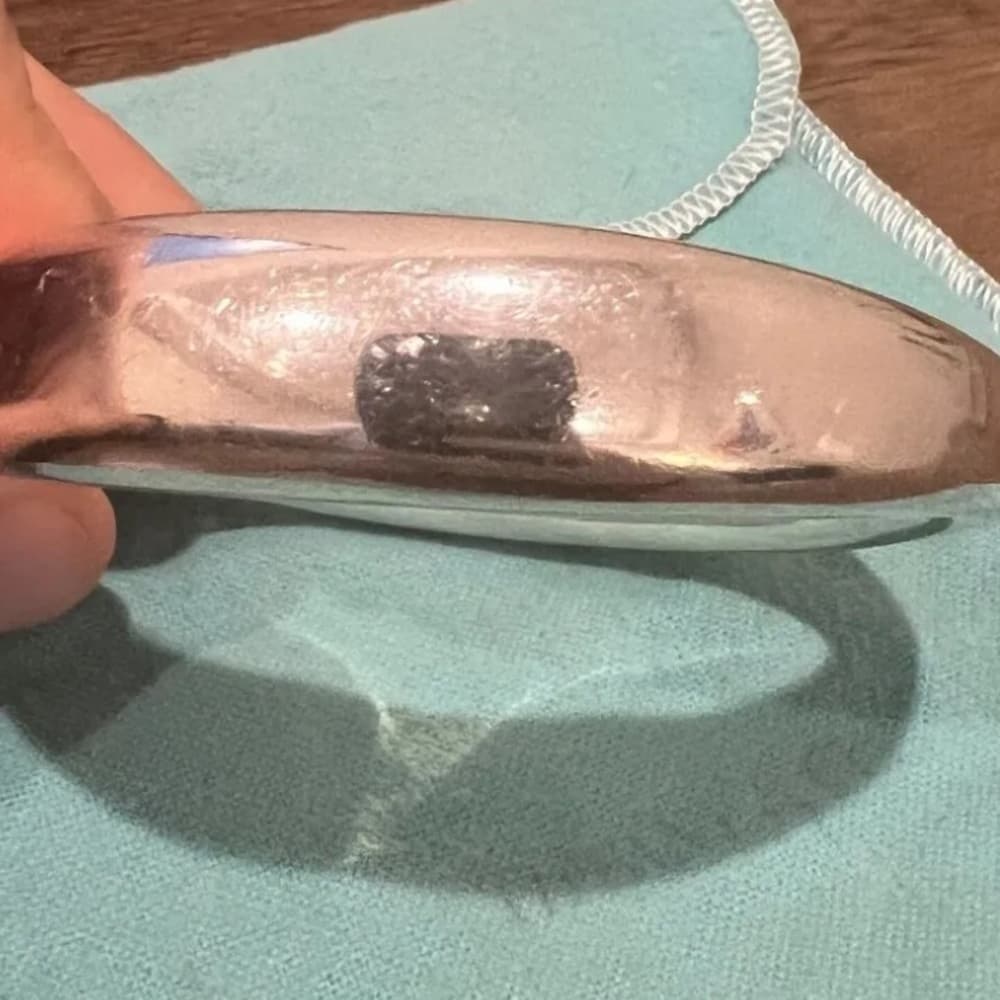 Tiffany & Co Tiffany & Co. Elsa Peretti 'Doughnut' Bangle in 925 Silver - Thumbnail 3