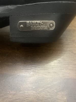 Harley Davidson Womens Western Leather boots Black USA Vintage 1990-early 2000s - Thumbnail 3