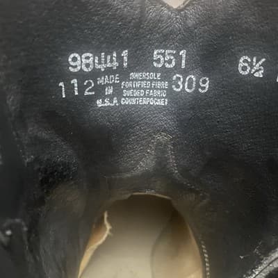 Harley Davidson Womens Western Leather boots Black USA Vintage 1990-early 2000s - Thumbnail 4