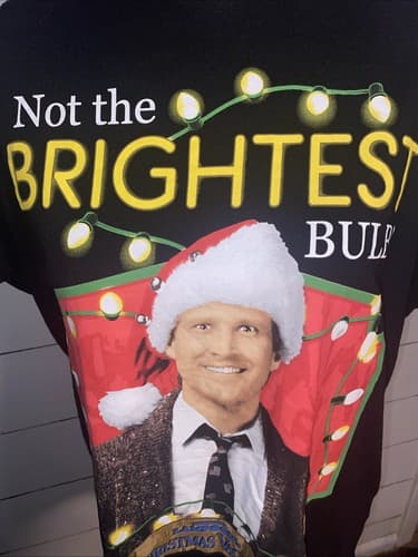 National Lampoon’s Christmas Vacation T Shirt Featuring Clark Adult Sz Lg - Thumbnail 2