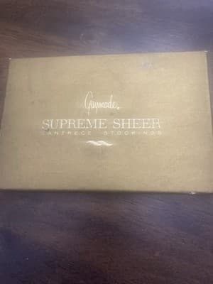 Gaymade Supreme Sheer 50s to early 60s New Old Stock In Box Color Aloha