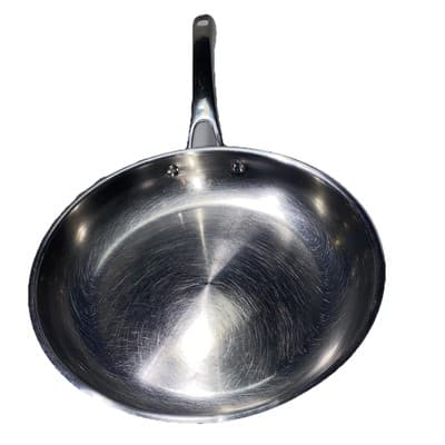 Cuisinart Classic 10" Stainless Steel Skillet - 8322-24: Dishwasher-Safe Fry Pan