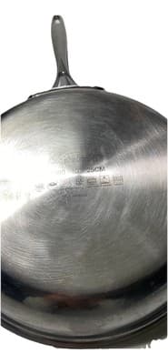 Calphalon 10" Heavy Stainless Steel Skillet #1390 Fry Pan - Thumbnail 5
