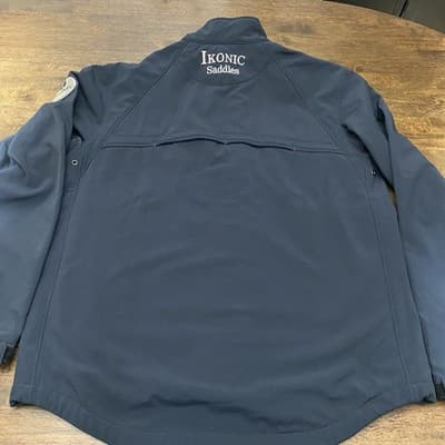 Soft Shell Jacket Mens Wind Proof Retains Body Heat Workwear Coat MeshLined - Thumbnail 6