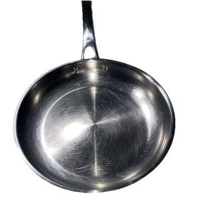 Cuisinart Classic 10" Stainless Steel Skillet - 8322-24: Dishwasher-Safe Fry Pan - Thumbnail 3