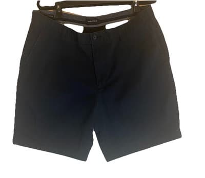 Nautica Chino Shorts Size 38W Cotton Navy Blue Flat Front Men's - Thumbnail 2