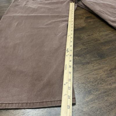 Wide Leg Brown Barrel Jeans 3 XL - Thumbnail 7