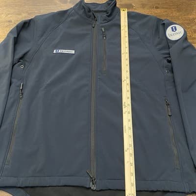 Soft Shell Jacket Mens Wind Proof Retains Body Heat Workwear Coat MeshLined - Thumbnail 4