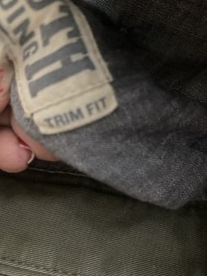 Duluth Trading Co. Mens Fire Hose Cargo Heavy Canvas Pants Gusset Crotch 46X32 - Thumbnail 6
