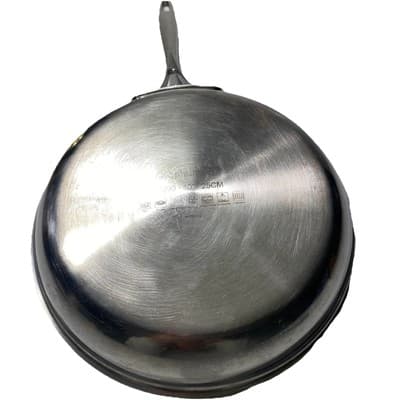 Calphalon 10" Heavy Stainless Steel Skillet #1390 Fry Pan - Thumbnail 6