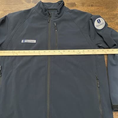 Soft Shell Jacket Mens Wind Proof Retains Body Heat Workwear Coat MeshLined - Thumbnail 5