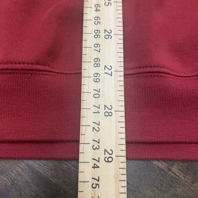 Bolle Golf Sweater Vest Mens Large Red V Neck 100Pima Cotton Knit Sleeveless XL - Thumbnail 7