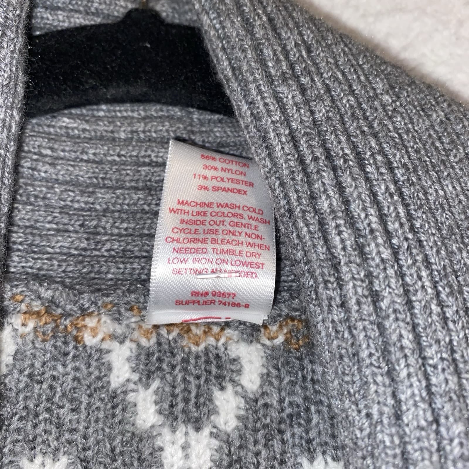 Grandpacore Lagenlook Heavy Cardigan Sweater Cotton Blend - Thumbnail 6