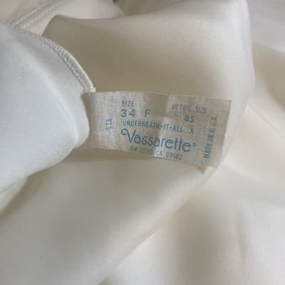 Y2K Vassarette Slip Carrie Bradshaw Sex In The City Kate Moss Sz 34 - Thumbnail 3