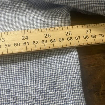 Blue Positano Mens Linen Short Sleeve Shirt 4XL Made In Italy Beach Coastal Vaca - Thumbnail 3