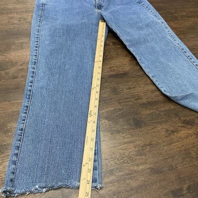Aura Women’s Bootcut Jeans Size 14 Medium Wash Stretch Denim Classic Fit - Thumbnail 7
