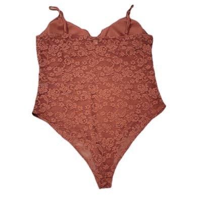 Romantic BodySuit Teddy Lingerie Lace Underwire Sexy Vine And Valley Retro Sz Sm - Thumbnail 2