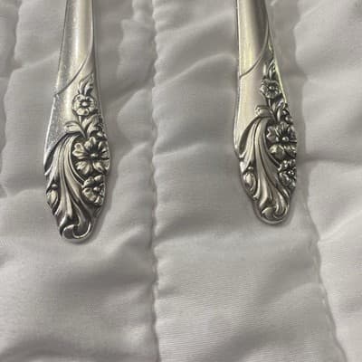 Oneida Community“Evening Star” Silverplated Flatware set 52 Pieces 1950’s - Thumbnail 19