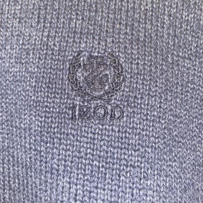 Izod Coastal Prep Preppy Old Money Retro 100% Cotton Sweater Szmed - Thumbnail 5