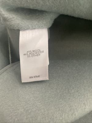 J.Jill Wool Blend Coat White Jade Classic Luxury Sz 4XL New - Thumbnail 7
