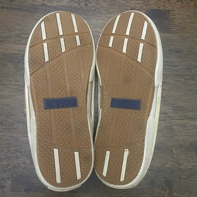 Sperry Leather Boys Largo Slip On Shoes Size 4m Back To School - Thumbnail 7