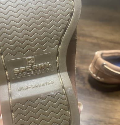 Boys Toddler Leather Sperry Top Siders Leather Shoes Size 5 - Thumbnail 6
