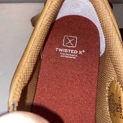 Twisted X® Kid's Cowboy Casual Burnished Toe & Heel Leather Lopers Back To Schoo - Thumbnail 9