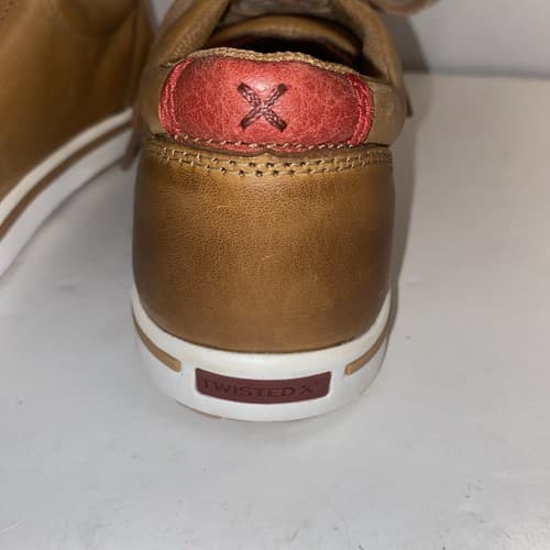 Twisted X® Kid's Cowboy Casual Burnished Toe & Heel Leather Lopers Back To Schoo - Thumbnail 4